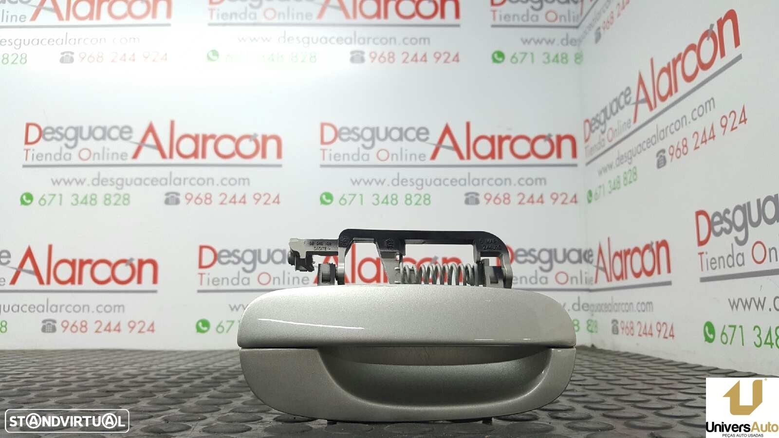 PUXADOR EXTERIOR TRASEIRO DIREITO PEUGEOT 607 (S2) DIAMANTE PACK - 1