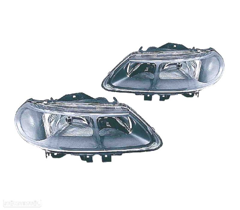 FARÓIS OPTICAS PARA RENAULT LAGUNA I 98-00 - 1