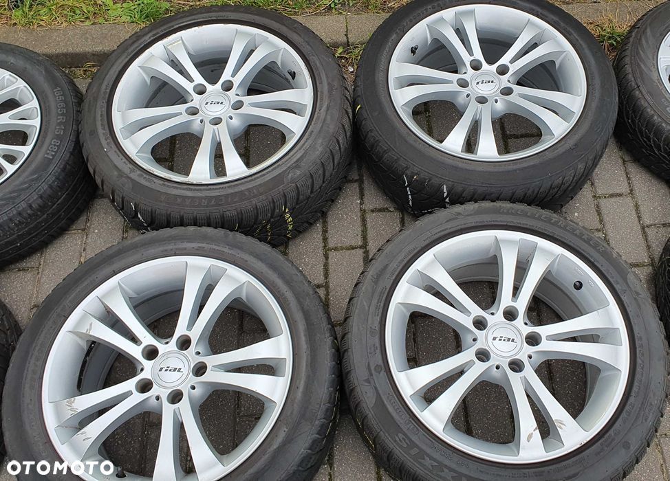 4x Felgi aluminiowe RIAL 8x 17 5x112 ET30 57,1 - 2