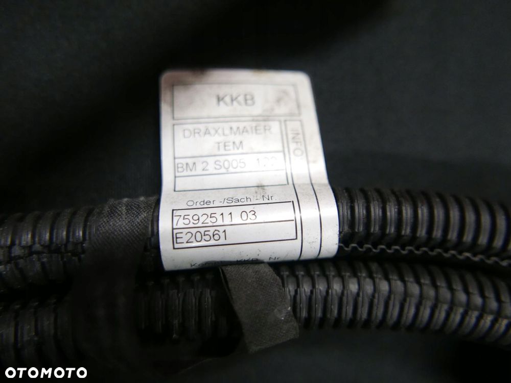 bmw x5 f15 x6 f16 wiązka instalacja silnika n55 automat - 6