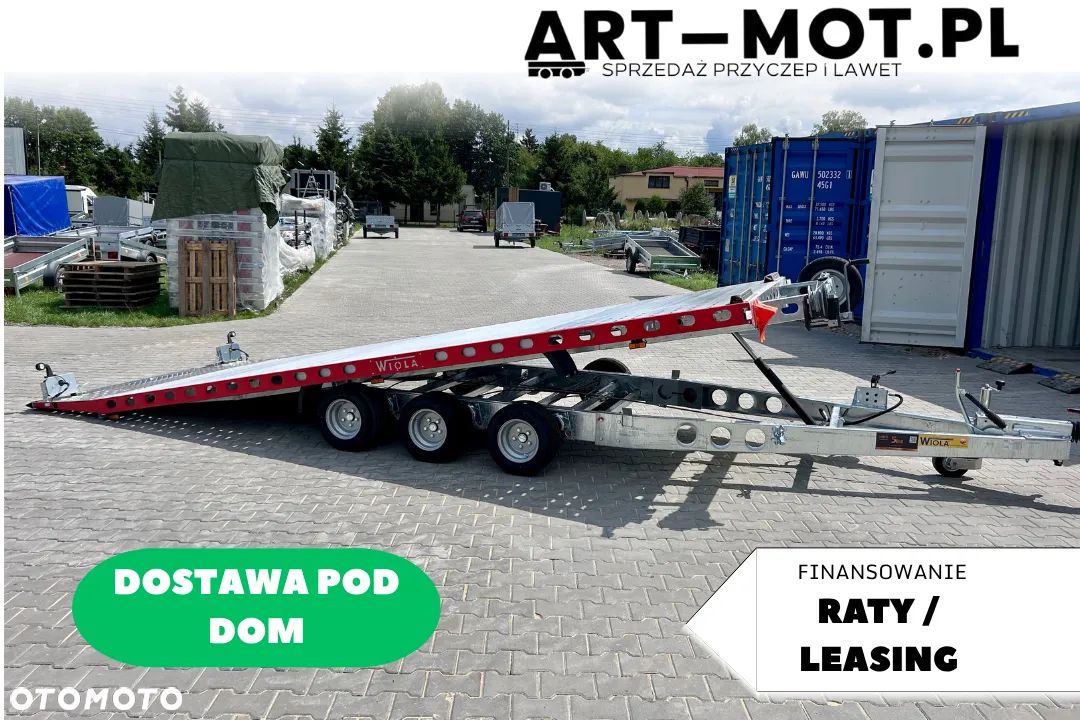 Wiola L35G50P / DOSTAWA ! / 500x207cm / UCHYLNA / 3 OSIE / PANELE ALU / DMC 3500 - 1