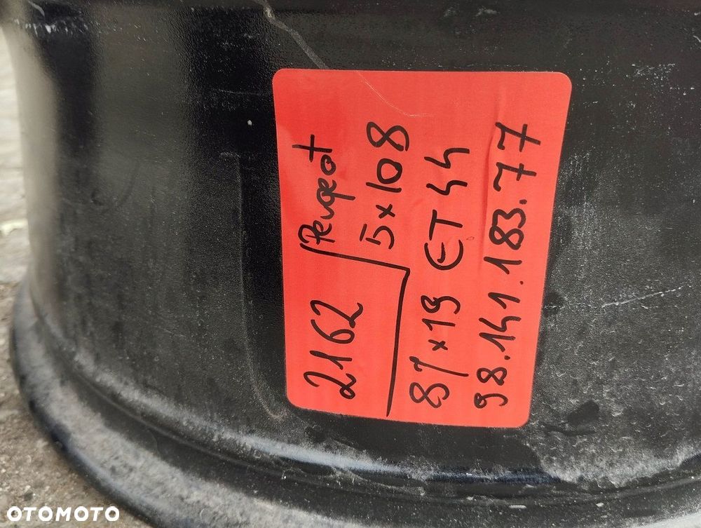 Felga Peugeot 508 5x108 9814118377 8J x 19 ET44 1szt - 4