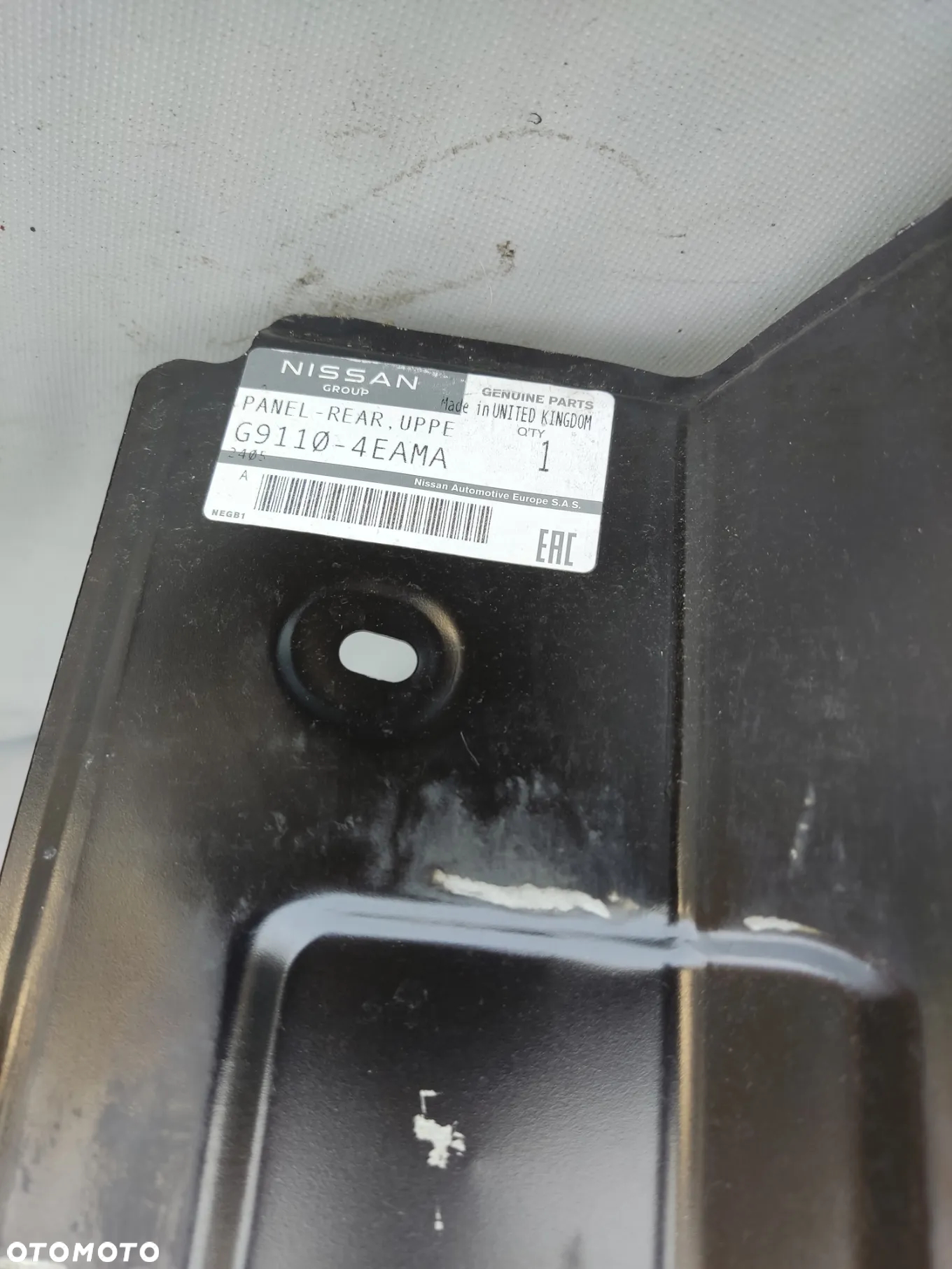Nissan Qashqai J11 Pas tylny Wzmocnienie G9110-4EAMA G91104EAMA 791424EA0A - 2