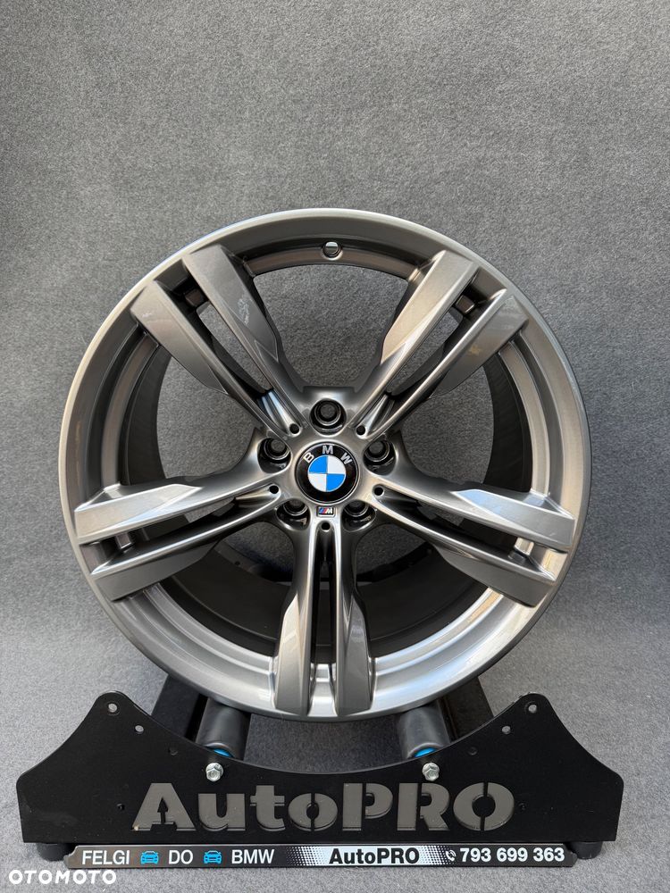 Oryginalne felgi BMW 19 Styling 467M 5x120 3 F30 F32 F36 alufelgi Styling 8j ET36 8.5j ET47 F10 Z3 Z4 E46 X1 X3 E83 E90 F34 GT F01 F12 F20 F22 E87 E81 JR ciemny grafit dwie szerokości Radom oryginał black chrome - 1