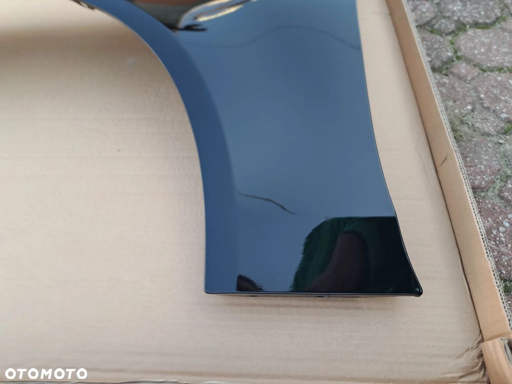 BŁOTNIK AUDI A4 B8 LZ7L (szary lawowy - lavagrau, ciemny szary, metalic lub perłowy)  lewy przód do modeli od 2007 do 2011 sedan kombi - 2