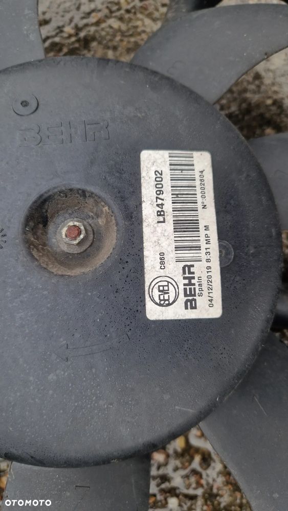 CITROEN JUMPER III PEUGEOT BOXER III 2.2HDI WENTYLATORY CHŁODNICY 1399670080 - 4