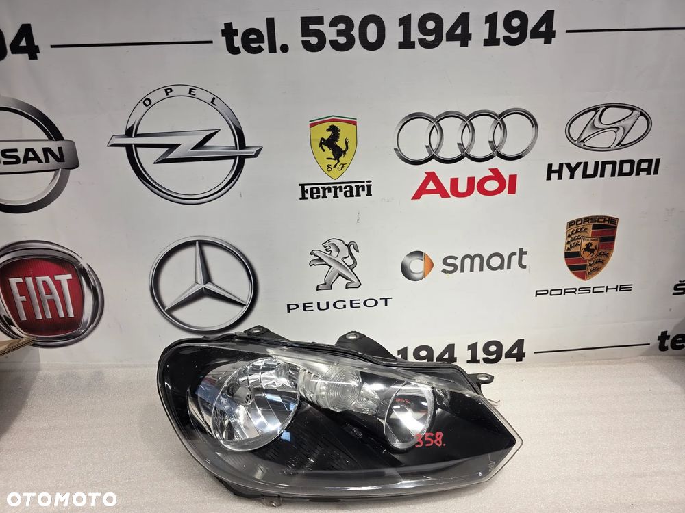 VW GOLF VI 6 5K0 08- PRAWA LAMPA PRZEDNIA PRZÓD NR 5K2941006H NR AUKCJI LPP358 - 1