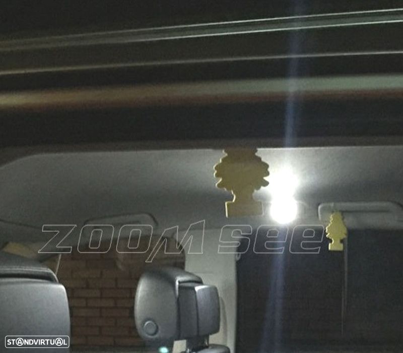 KIT COMPLETO 13 LAMPADAS LED INTERIOR PARA VOLKSWAGEN VW CADDY MK 3 MKIII 04-14 - 4