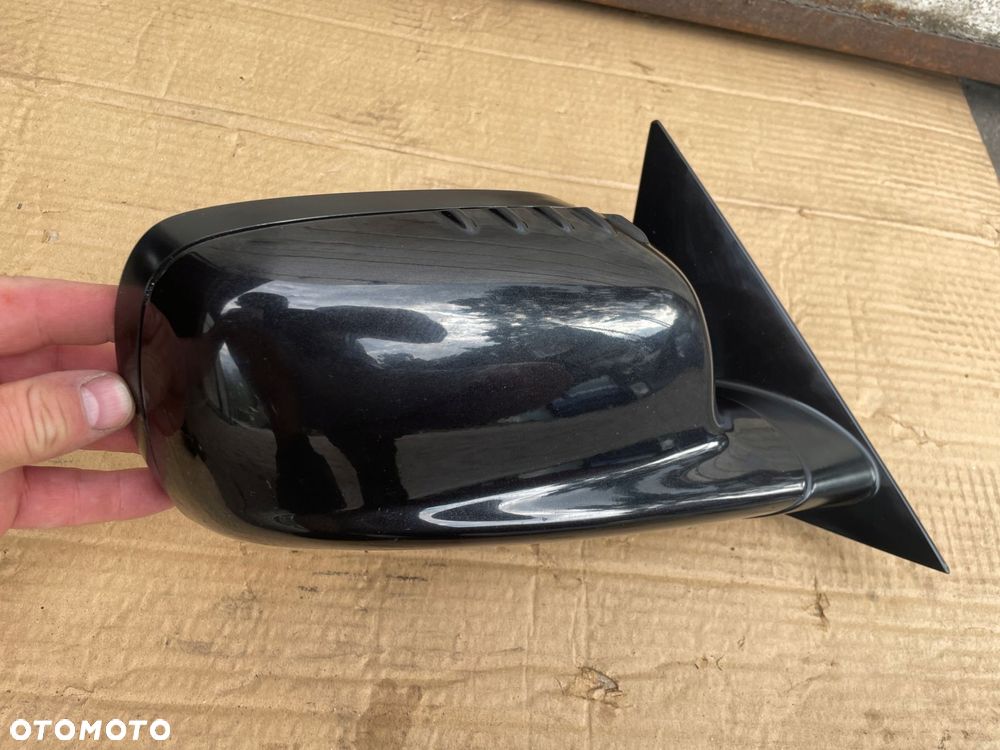 lusterko prawe bmw e46 coupe cabrio europa 5 pin czarne - 5