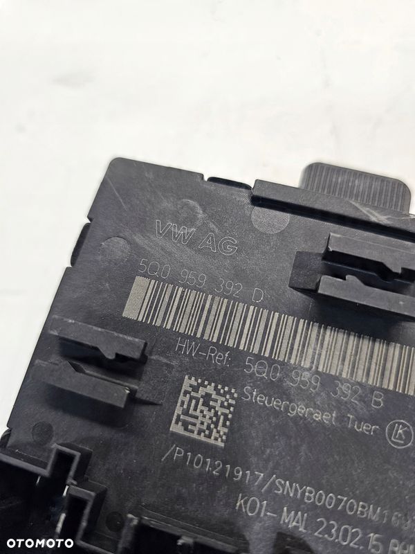 MODUŁ STEROWNIK DRZWI AUDI A3 8V 5Q0959392D - 3
