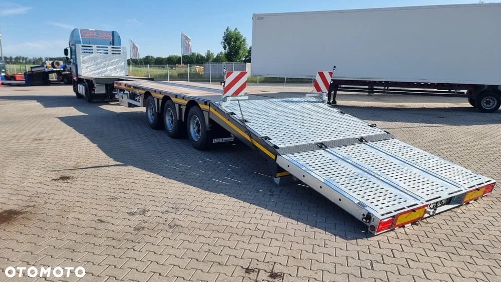 MAX Trailer platforma z hydraulicznie opuszczaną i wysuwaną rampą najazdową - 20