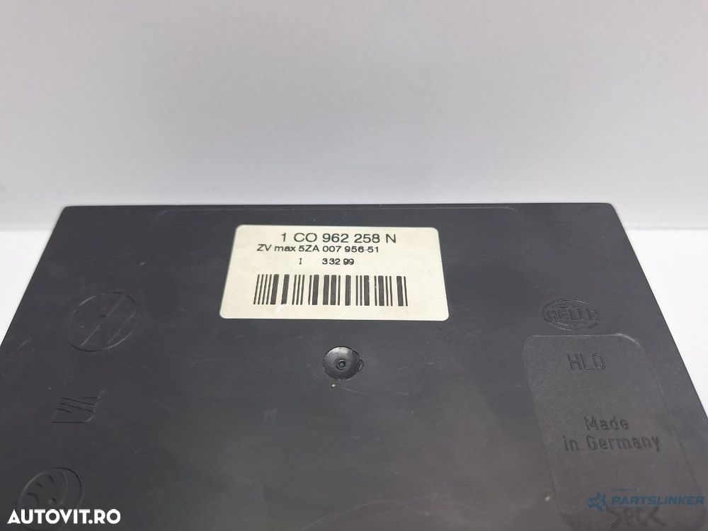 Modul de confort VOLKSWAGEN GOLF IV 1J1 1997 - 2007 TDI AGR, ALH 1C0962258N - 4