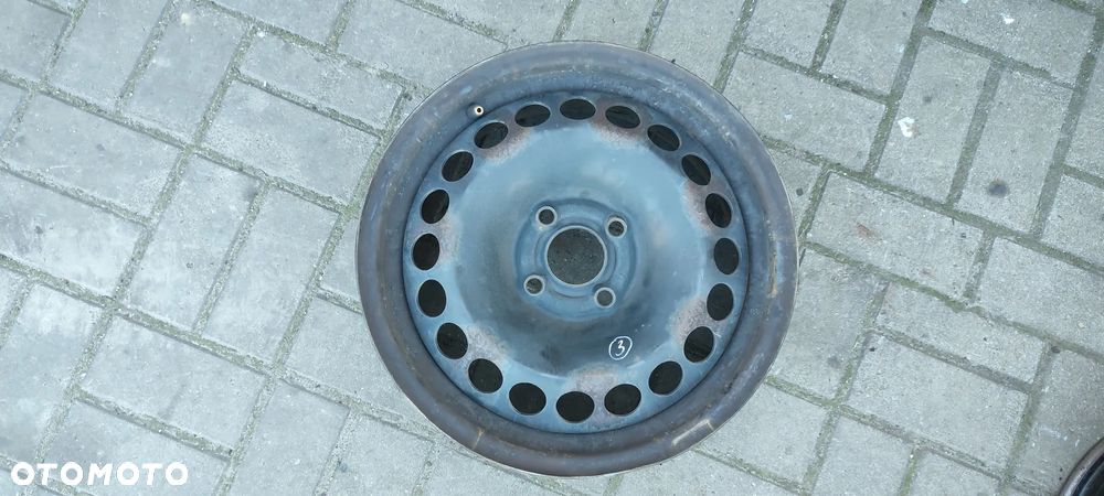 FELGI STALOWE 4x100 6Jx15 CALI ET39 OPEL CORSA D CORSA F ADAM GRANDE PUNTO KOMPLET 4 SZTUKI - 4