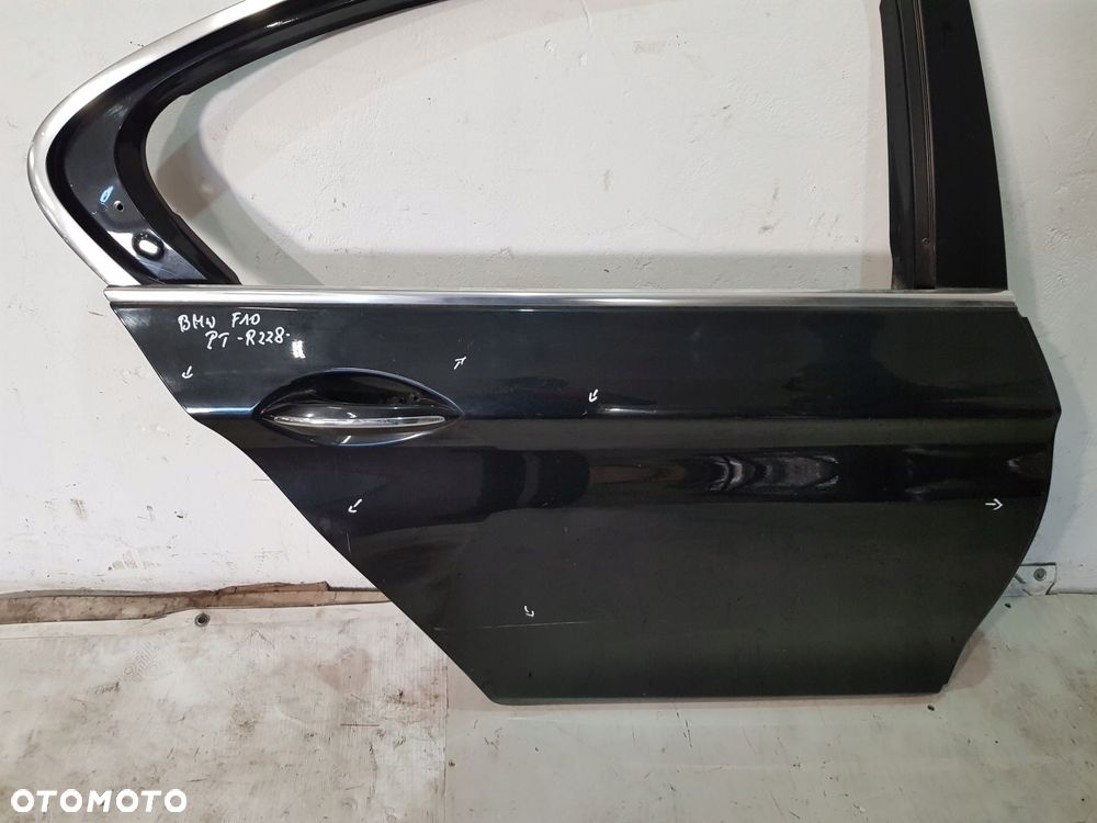 drzwi prawe prawy tył bmw seria 5 f10 gołe - 2