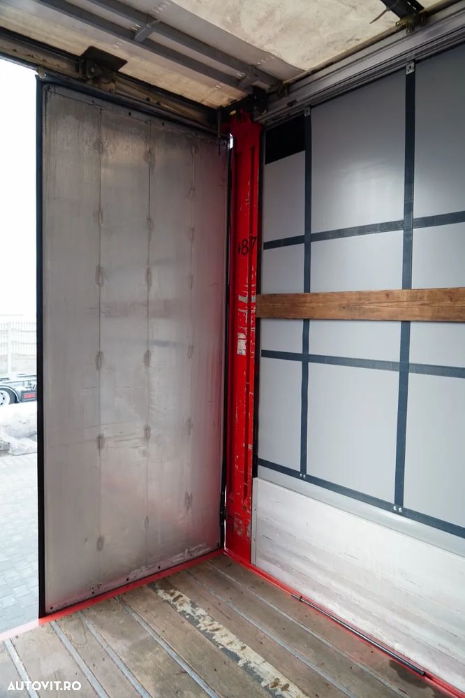 Volvo FH 460 / COMBINAT TANDEM / 120 M3 / TRAVERSE / DROPSIDE / I-PARK COOL / PODEA RESISTENTĂ / LIFT / AXE RIDICATĂ / DIRECȚIE - 17