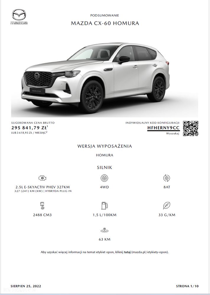 Mazda CX-60 2.5 PHEV Homura AWD - 23