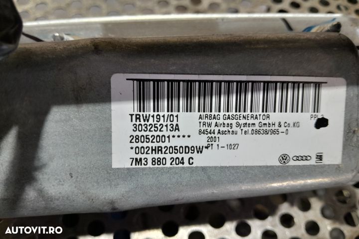 Airbag pasager 7M3880204C Volkswagen VW Sharan 1 [facelift] [2000 - 2 - 3