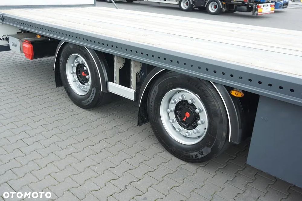 Fruehauf TANDEM / PLATFORMA / DŁ. 7,3 M - 9