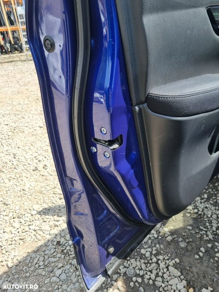Usa Stanga Fata Nissan Qashqai J11 2013 - 2017 SUV 4 Usi Ink Blue Metalizat RBN (1510) - 3