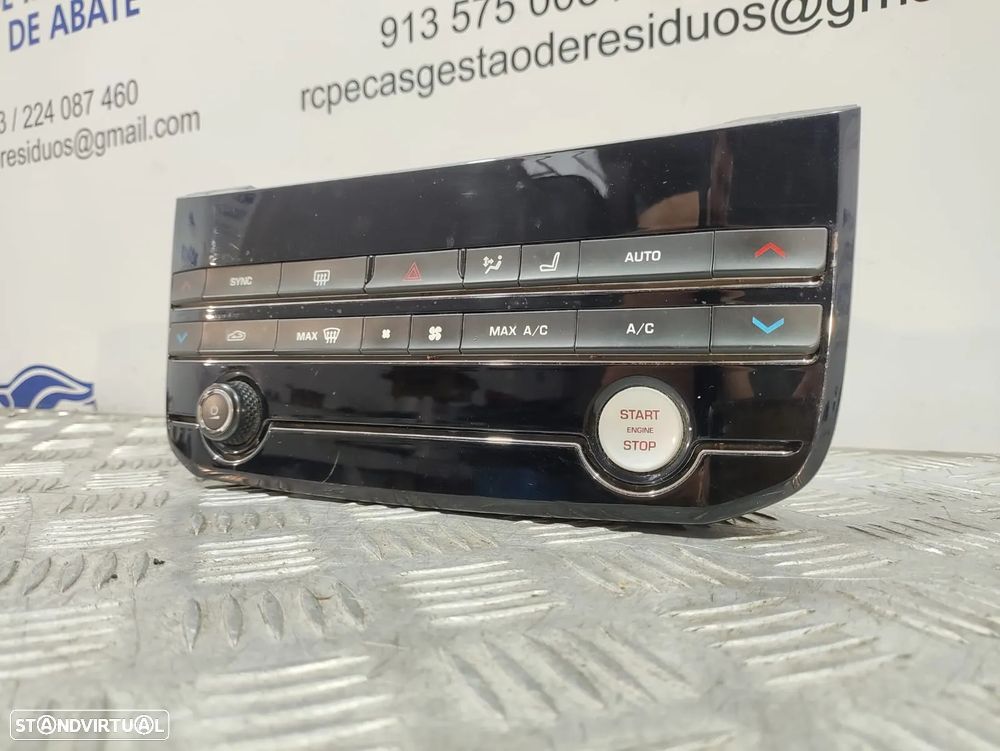 Climatronic Botões Ar Condicionado Jaguar XE X760 GX73-18C858-GF 2016 a 2024 - 4