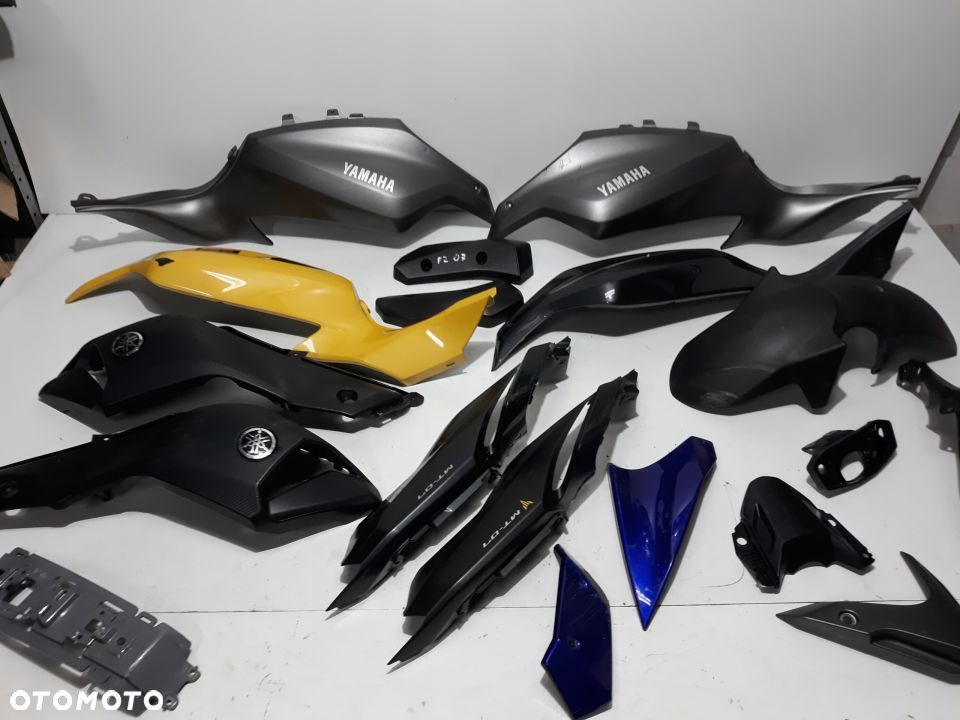 YAMAHA MT-07 OWIEWKA BOK NAKŁADKA OGON BŁOTNIK - 1
