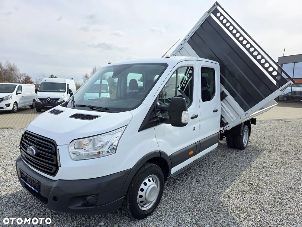 Ford TRANSIT 2,0 TDCI 170 KONNY WYWROTKA 3 STRONNA DOKA BRYGADÓWKA 7 OSOBOWA KLIMA WEBASTO LEDY 150T/KM PRZEBIEGU BLIŻNIAKI DO 3,5T WYWROT GWARANCJA - 34