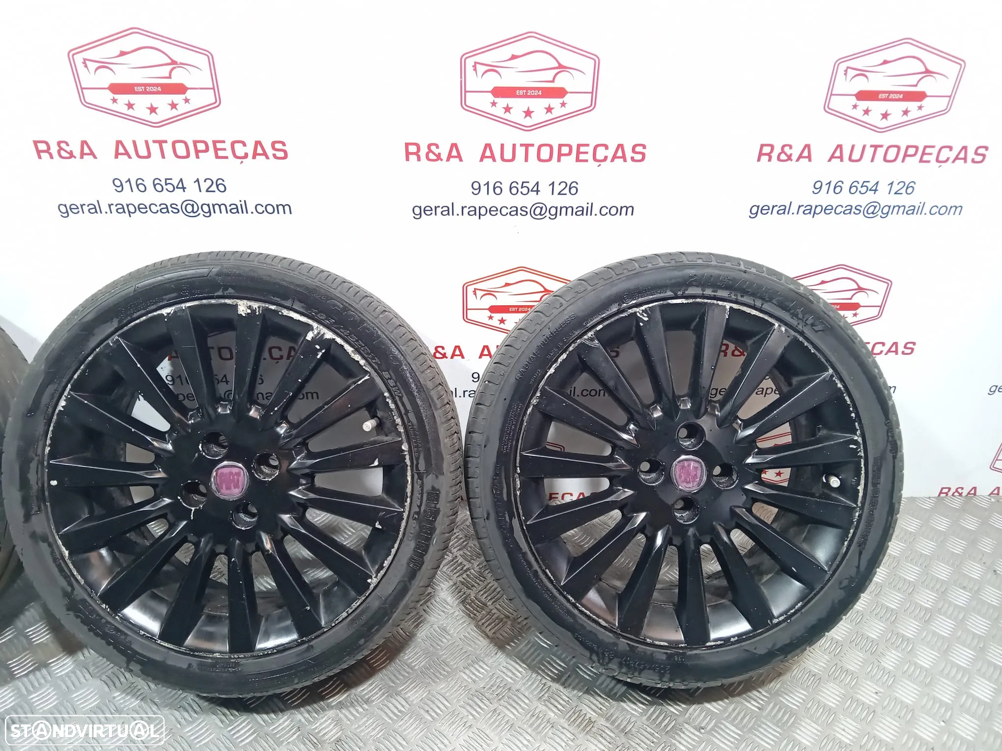 JANTES ORIGINAIS  FIAT PUNTO 17 4X100 - 5