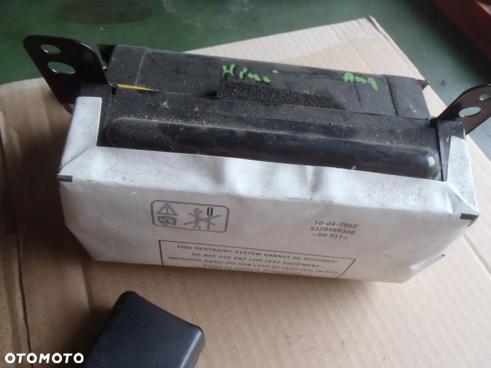 poduszka powietrzna air bag airbag pas pasy napinacz dopinacz mini cooper r50 r51 r52 r53 - 2