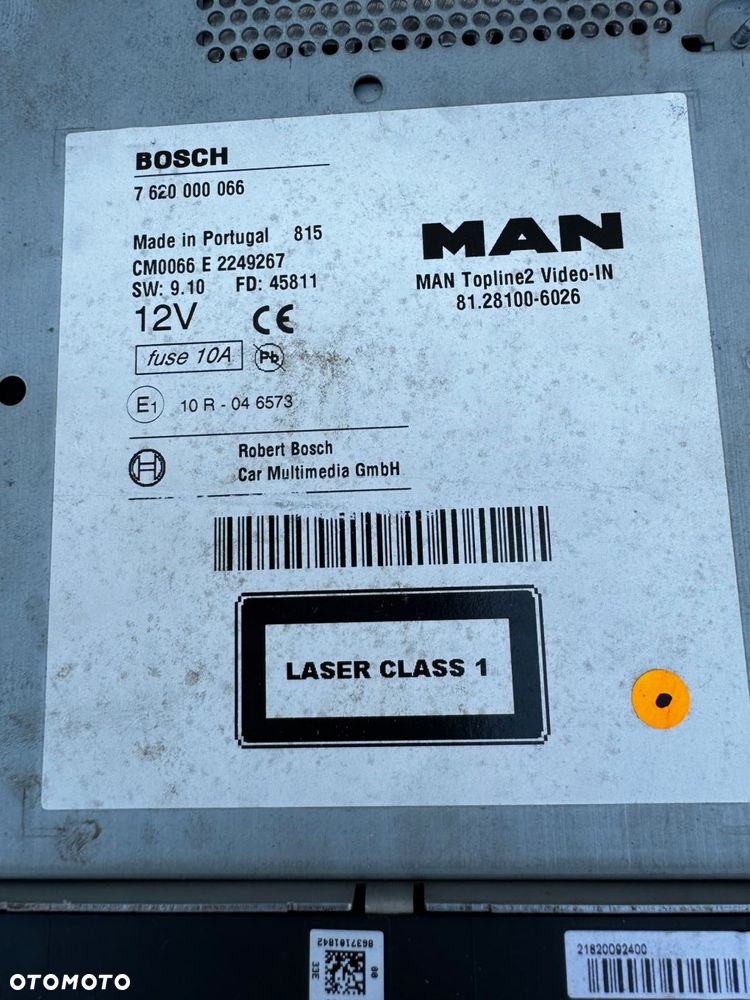 radioodtwarzacz man oe 81281006026 - 2