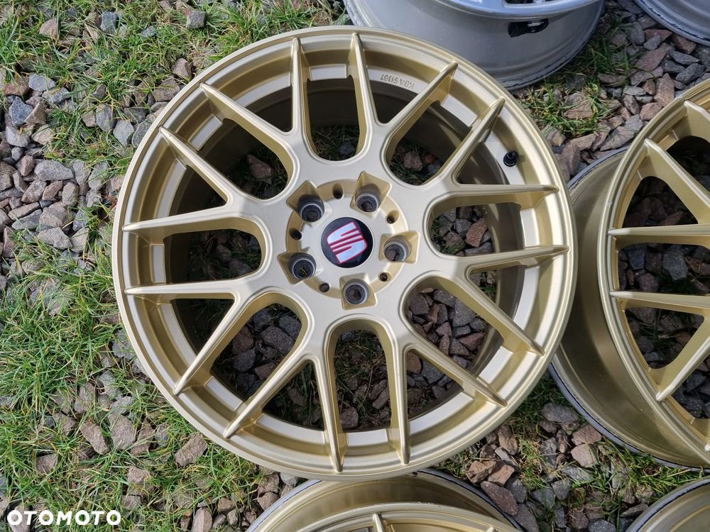 AUDI TT,A3,Q3,VW GOLF,SKODA,SEAT LEON alu 8X18 ET50 5X112 4szt.super stan - 8