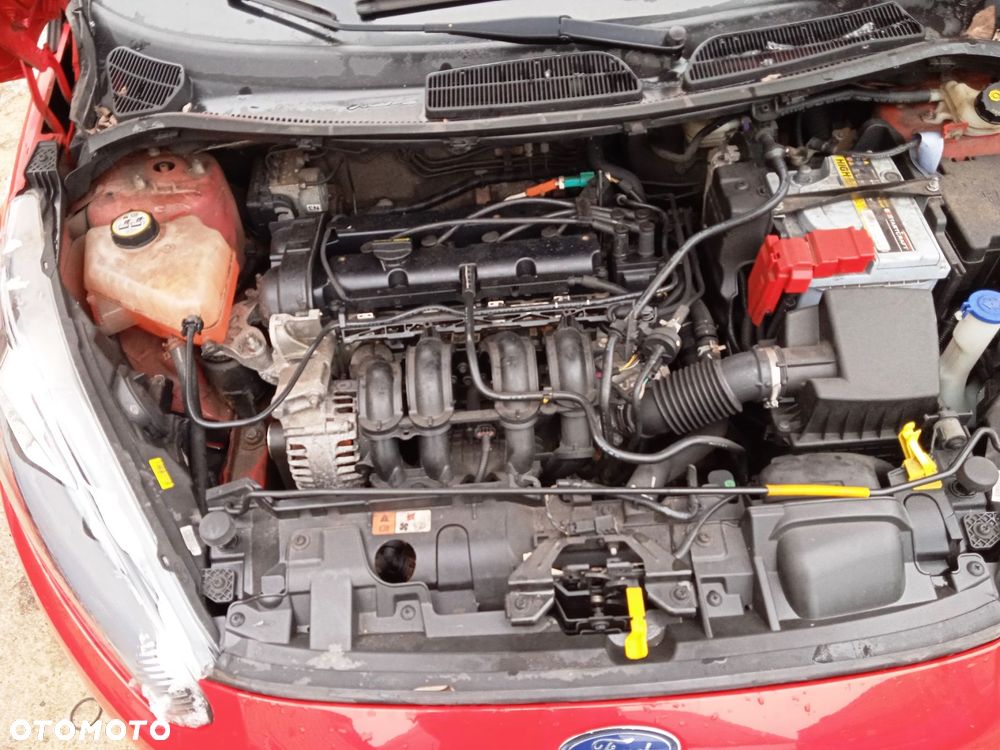 Na części Ford Fiesta MK7 Lift 3D 1.25 1.4 B kolor NC silnik maska klapa błotnik drzwi zderzak - 8