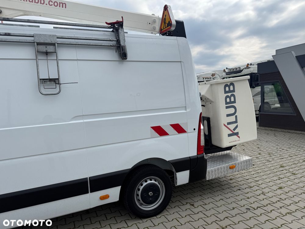 Renault MASTER 125 / PODNOŚNIK KOSZOWY / ZWYŻKA / KLUBB K32 / KLIMATYZACJA / Z FRANCJI / STAN BDB / / / - 10