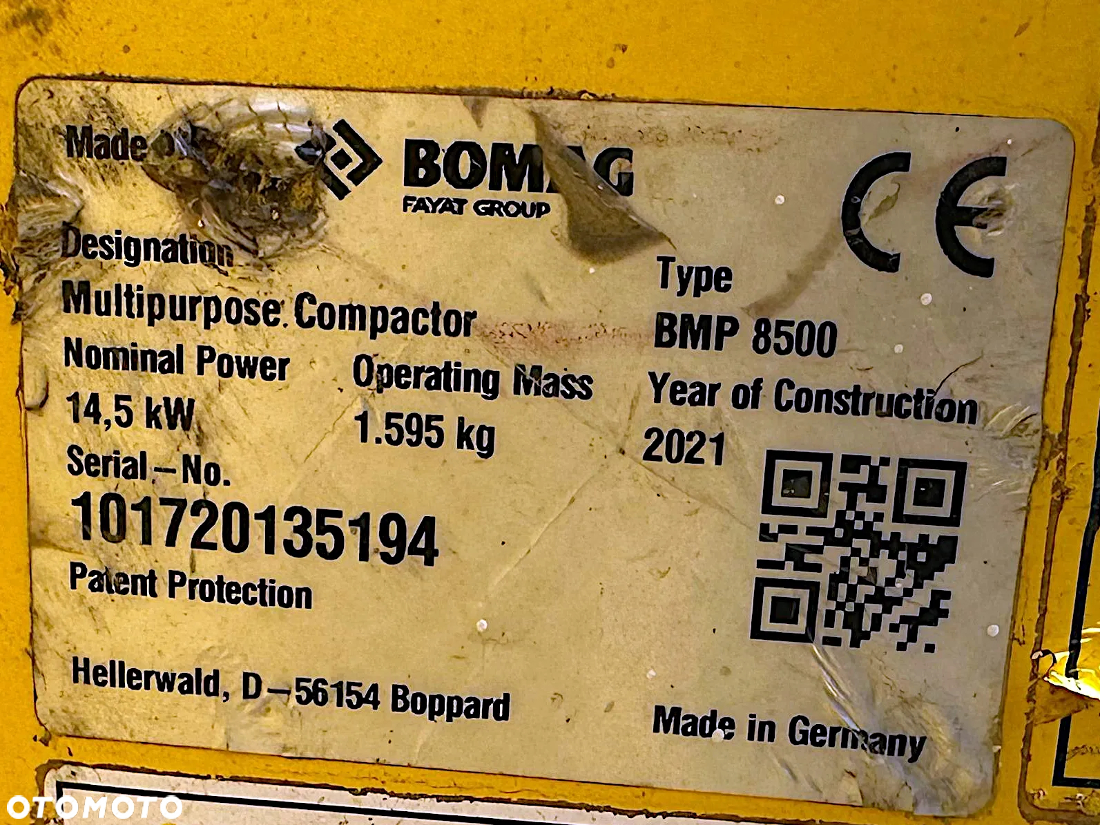 Bomag BMP 8500 - 8