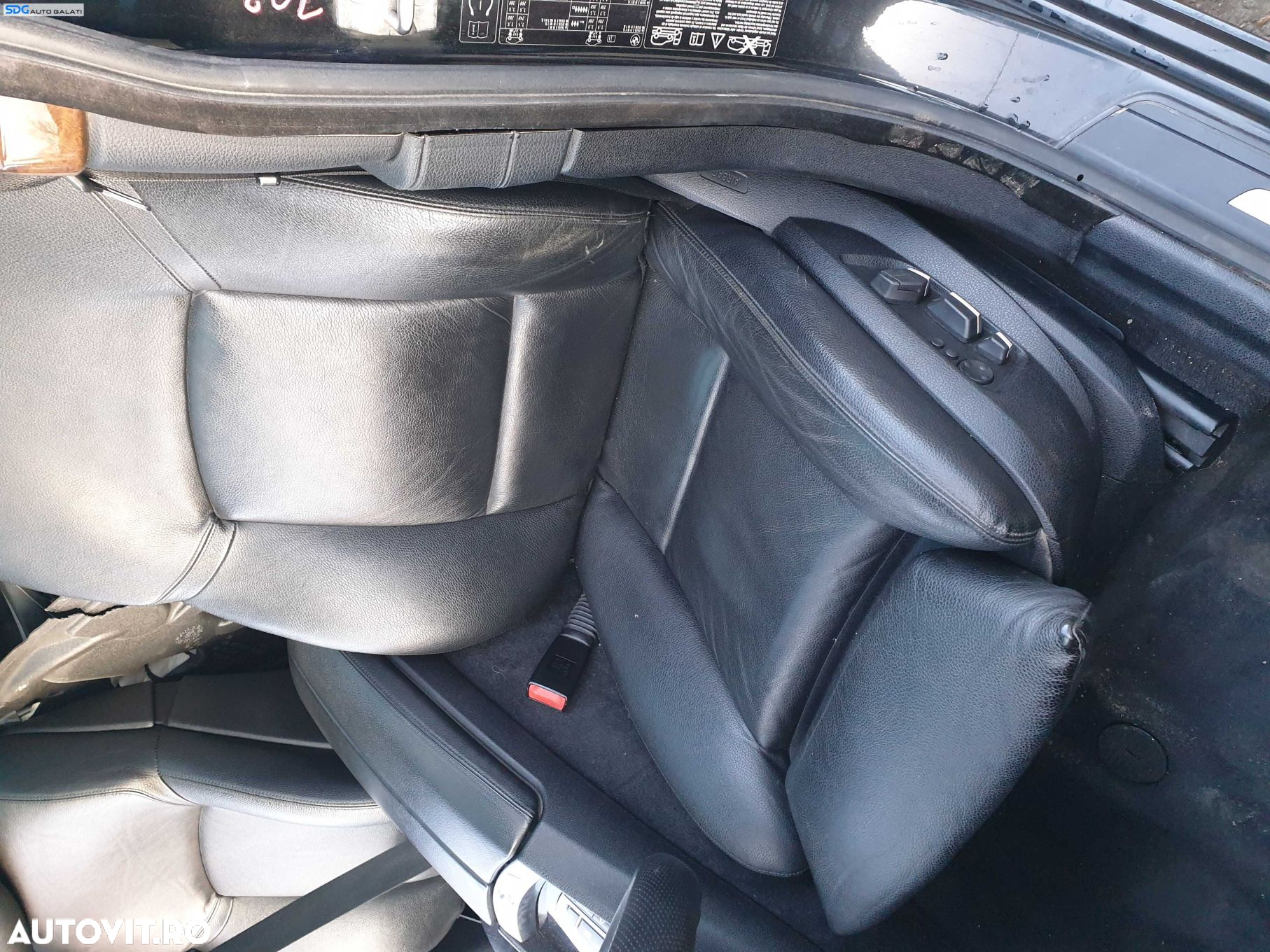 Interior Piele cu Memorie Incalzire Scaun Scaune Stanga Dreapta Fata si Bancheta cu Spatar Fara Rabatare BMW Seria 5 F07 GT 2009 - 2013 [K1789] - 3