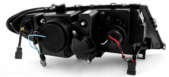 Reflektory Lampy kpl Soczewka Clear Black Bmw 3 E46 Lift Lci FL 2001- - 4