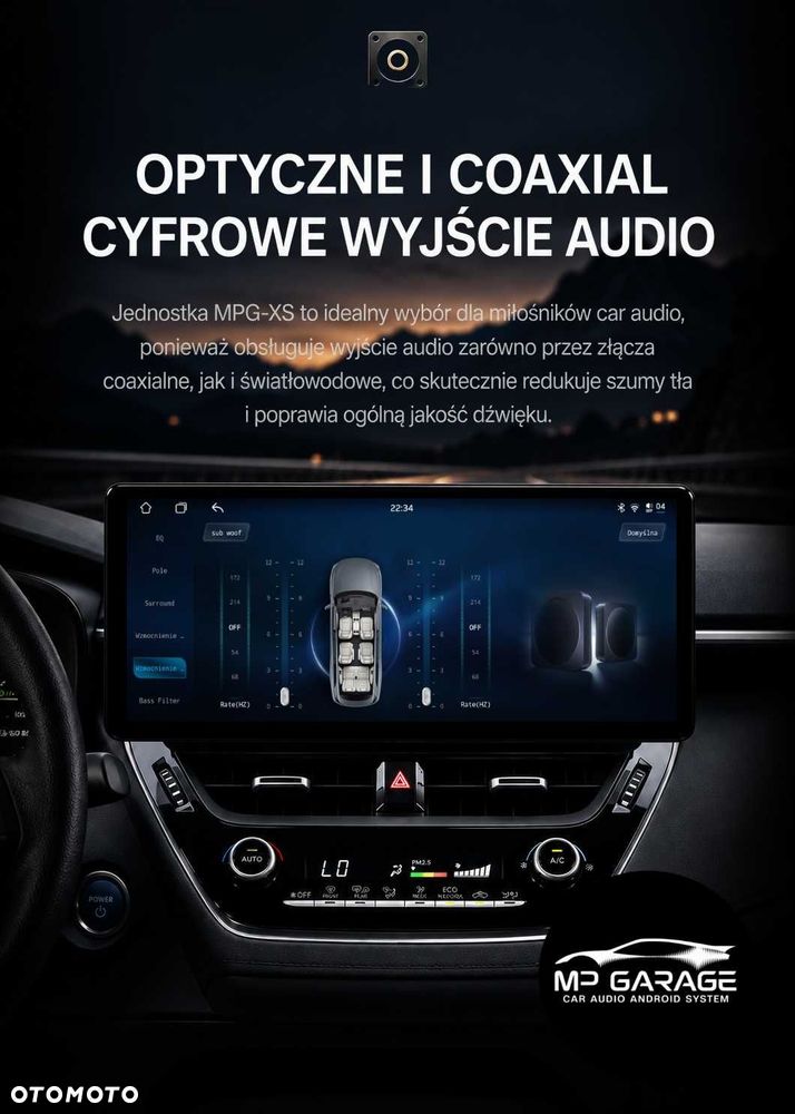 Radio Nawigacja Toyota RAV4 2018_2024 Android CarPlay AndroidAuto 12.3" 4G Montaż Gw.PL - 11