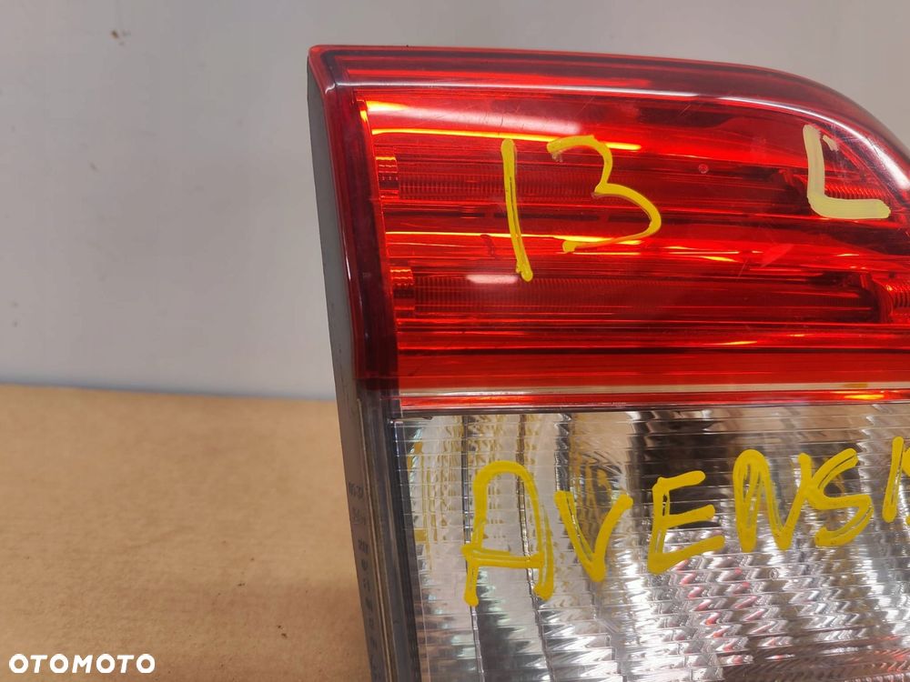 lampa lewy tyŁ lewa w klapĘ toyota avensis t27 lift - 3