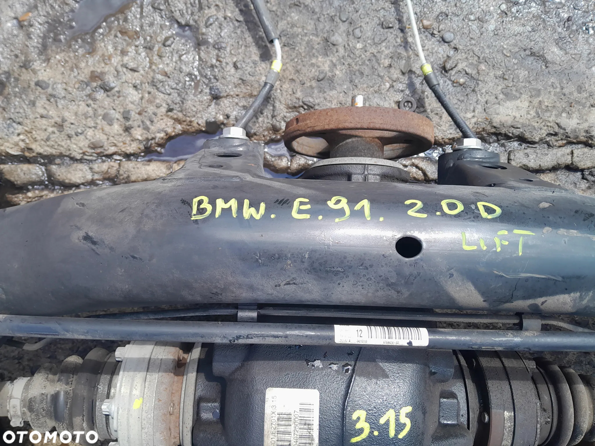 Sanki zawieszenie tył BMW E90 E91 2.0 D - 3