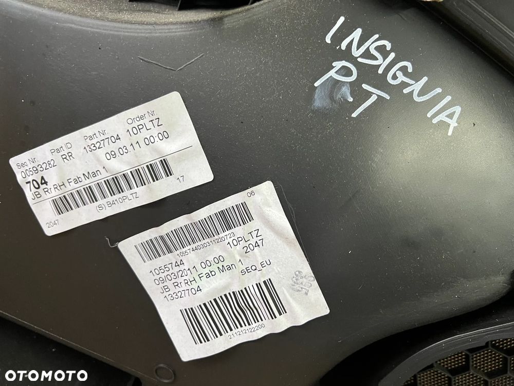 Boczek tapicerka prawy tył tylna prawa Opel Insignia A Kombi - 7