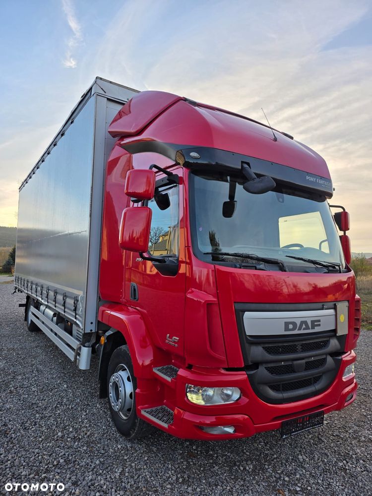 DAF LF 290 / WINDA / 16TON DMC / 3M WYSOKOŚĆ / JUMBO /  FIRANKA / SYPIALKA / AUTOMAT / JEDEN WŁAŚCICIE  / EURO 6 / 2017/ SPROWADZONY / 19 PALET / DUŻA ŁADOWNOŚĆ / - 9