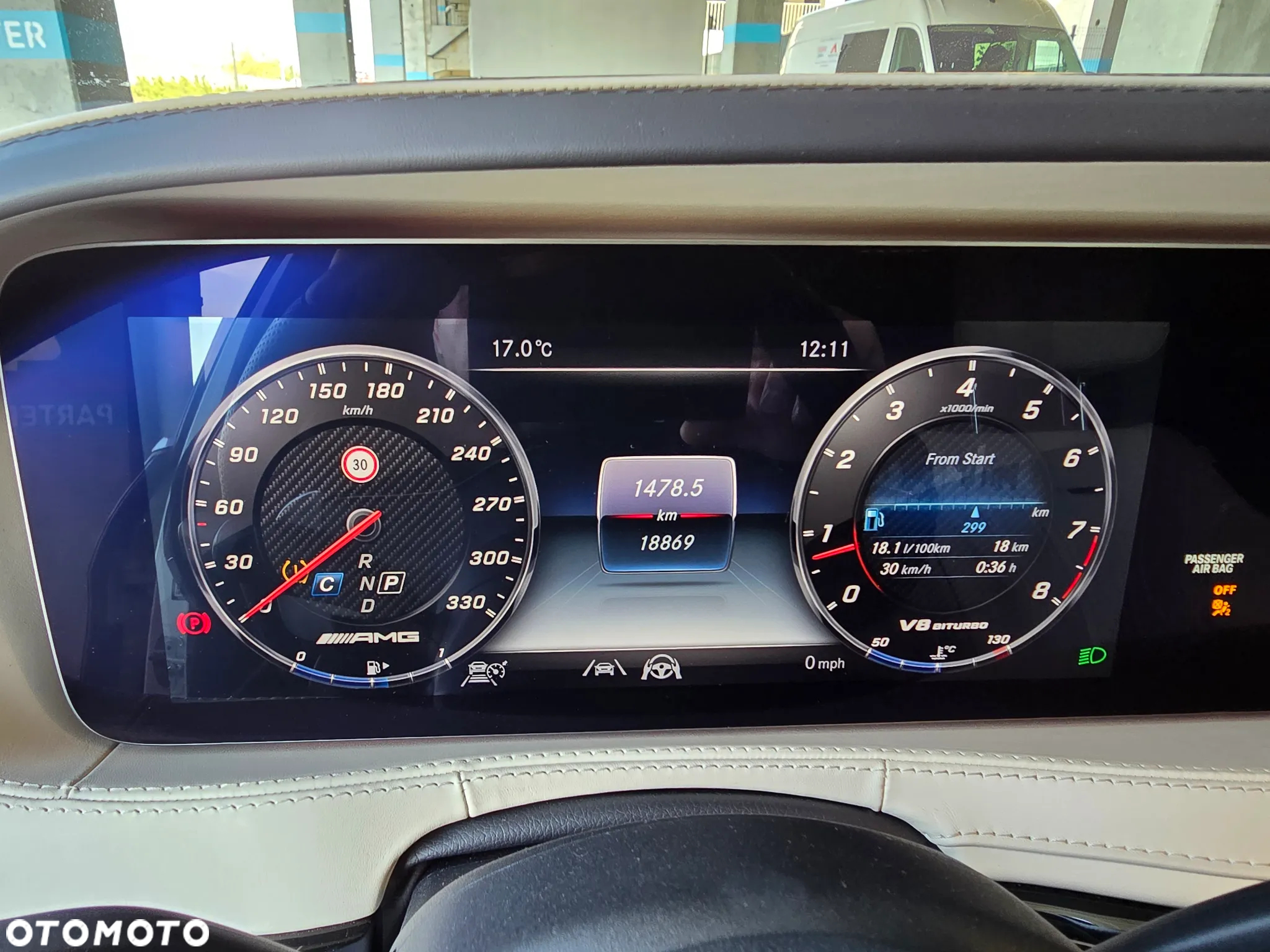 Mercedes-Benz Klasa S 63 AMG L 4Matic+ AMG Speedshift 9G-MCT - 21