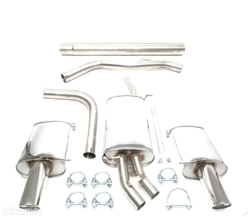 PANELA DE ESCAPE AUDI A4 B7 04-07 SIMPLES - 1