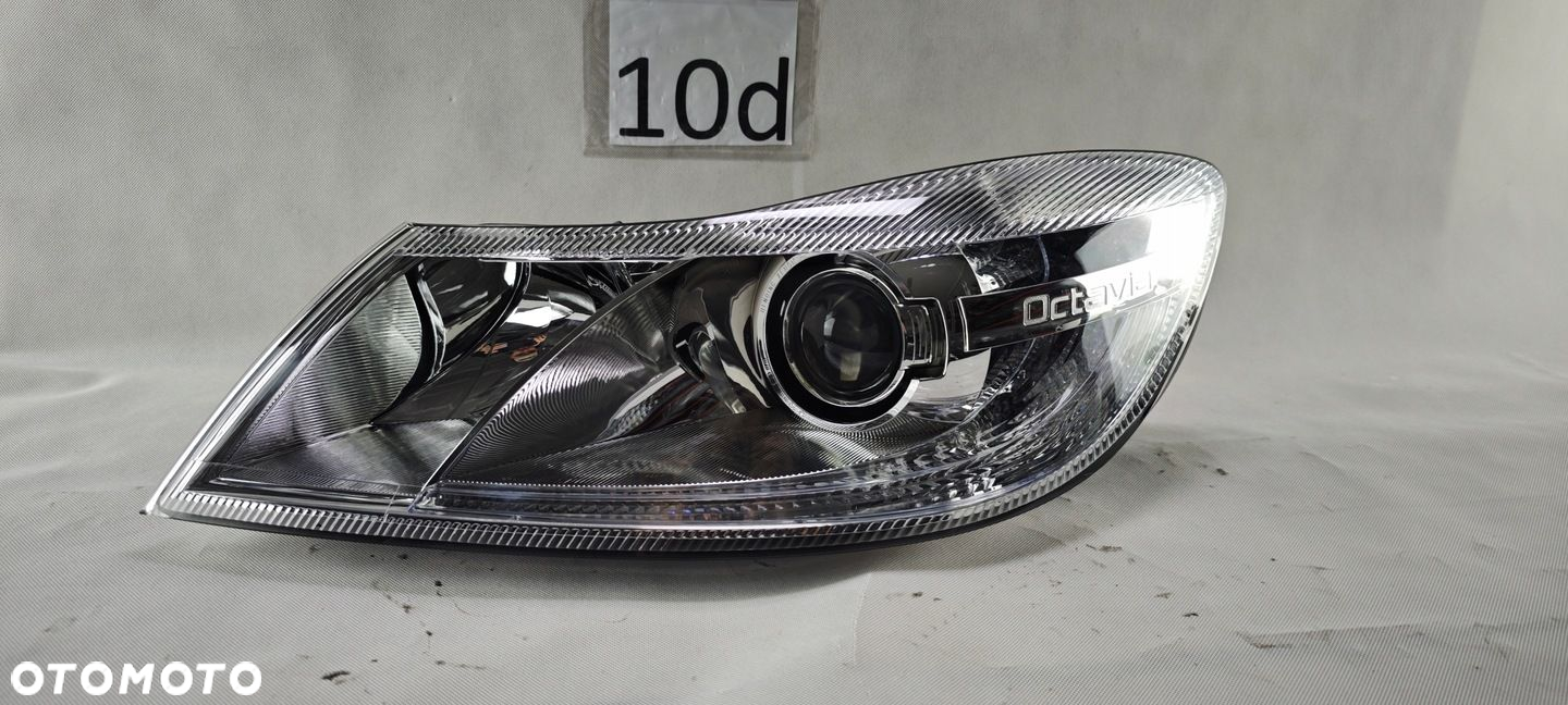 SKODA OCTAVIA 1Z1 II LIFT XENON LEWY REFLEKTOR LAMPA LEWA 1Z1941017T - 2