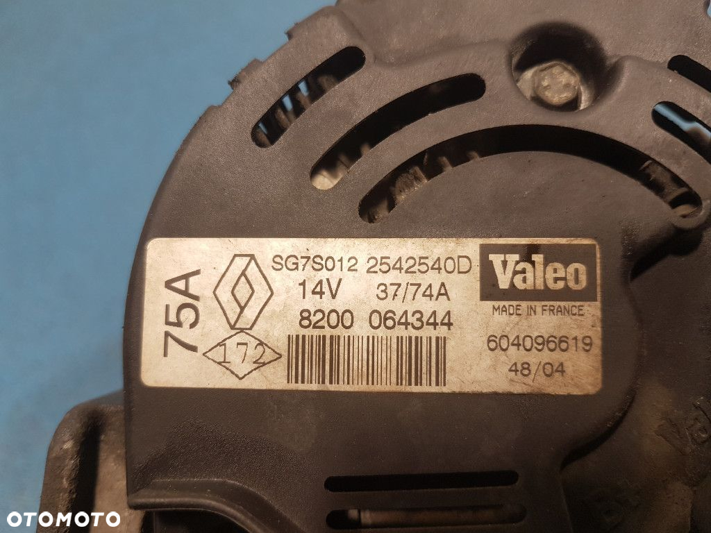 RENAULT CLIO II ALTERNATOR SG7S012 D7F726 - 6