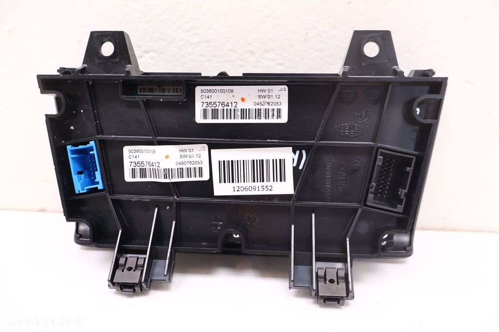 LANCIA YPSILON PANEL KLIMATYZACJI 735576412 - 5