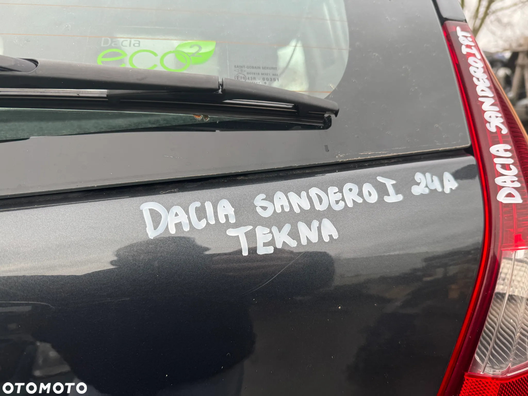 DACIA SANDERO I STEPWAY KLAPA BAGAŻNIKA TEKNA - 5