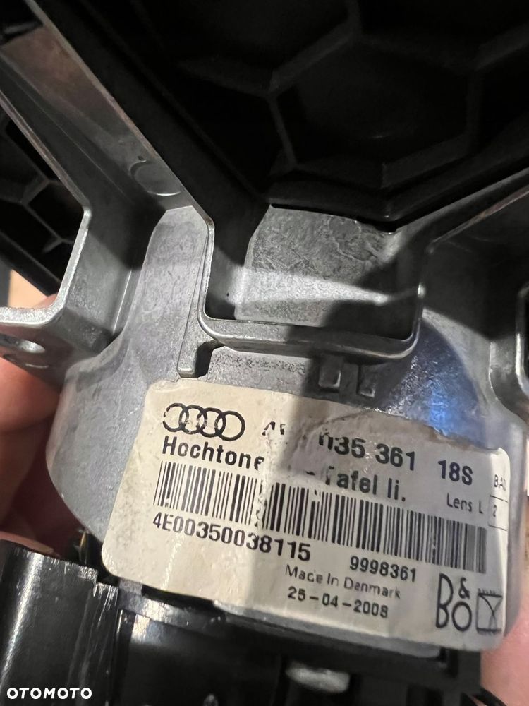 głośnik deski lewy bang&olufsen b&o czarny audi a8 s8 d3 - 7