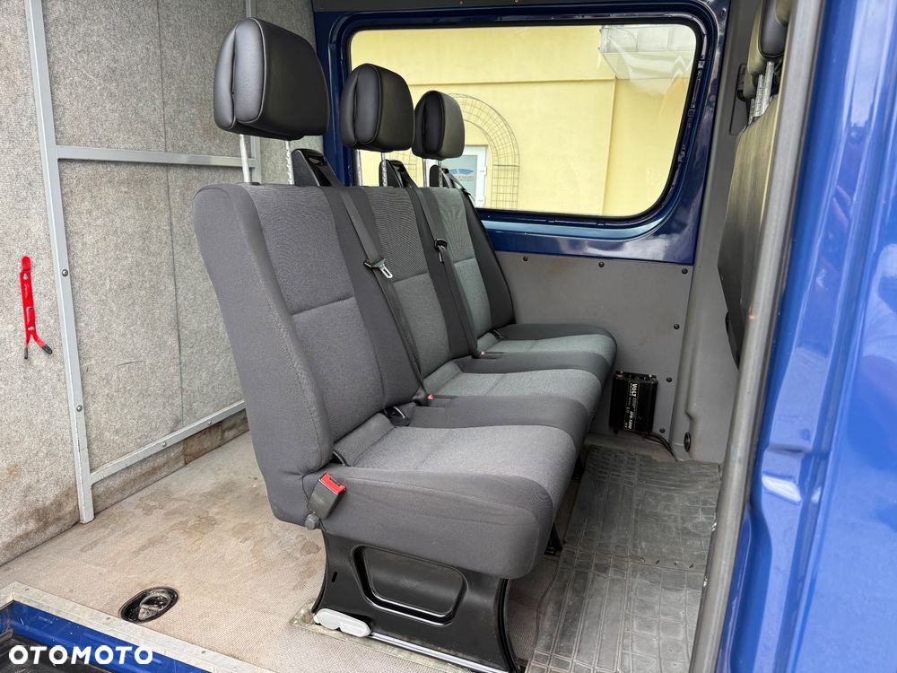 Volkswagen Crafter L4H3 4Motion 4x4 6 osób Salon PL Brygadówka DOKA - 16
