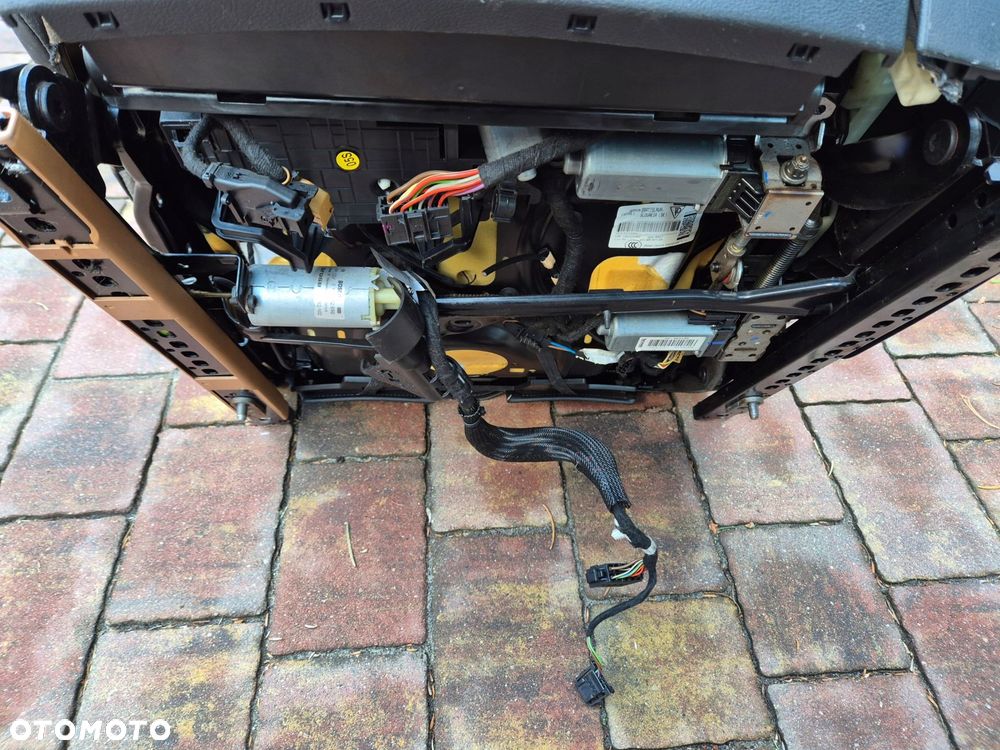 fotel lewy czarny porsche cayenne ii 7p5 - 5