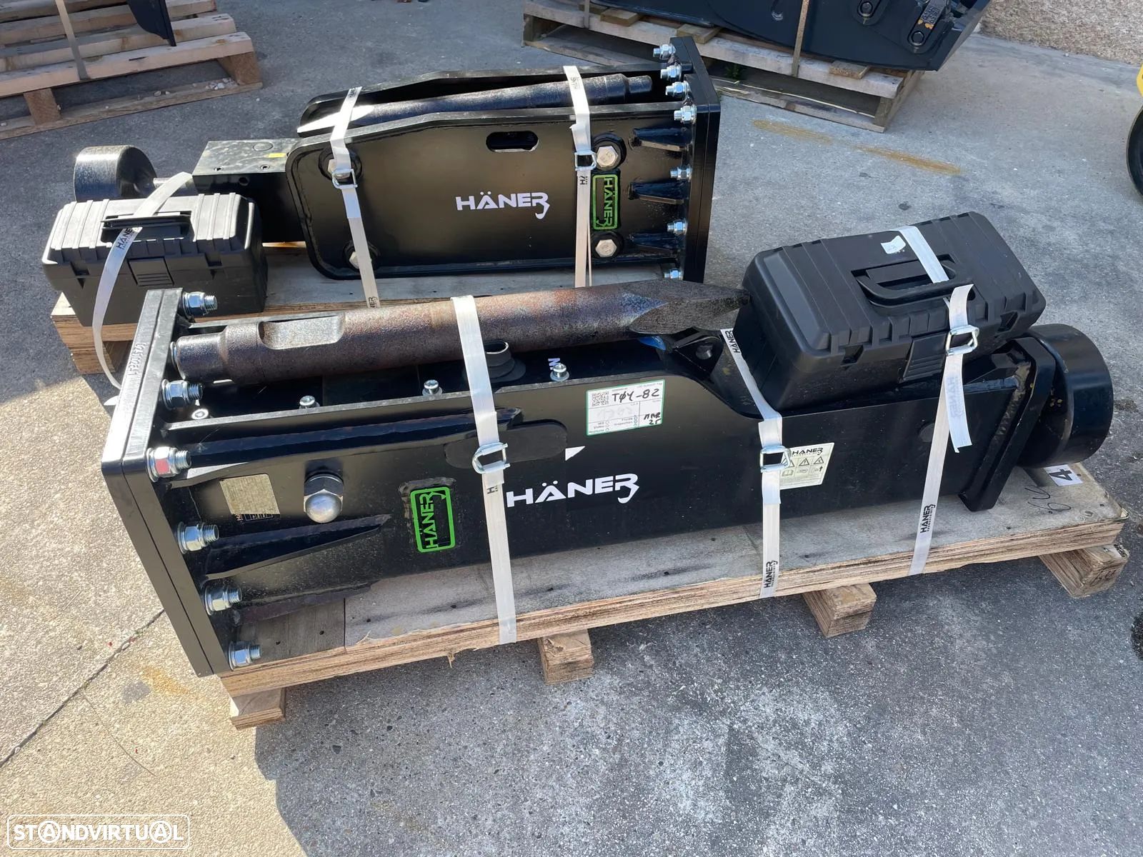 Haener HX 800A - Martelo Hidráulico - 1